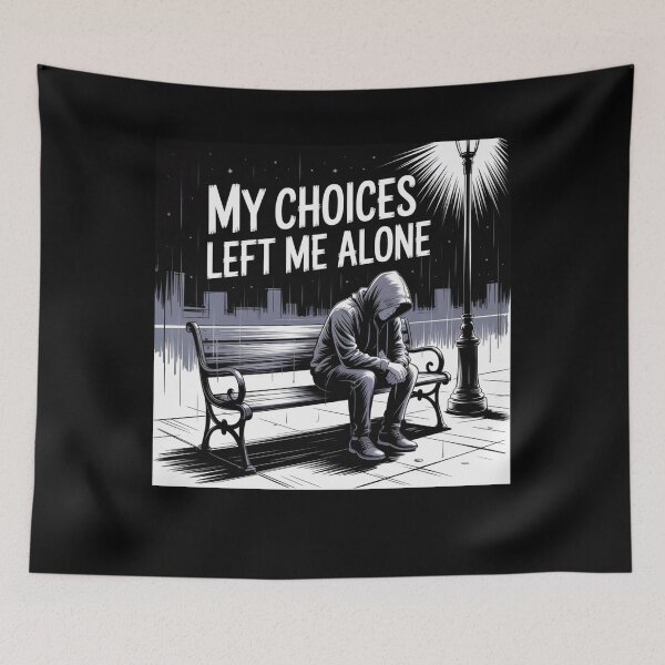 Item preview, My Choices left me Alone designed and sold by Mateusz Majcherek.