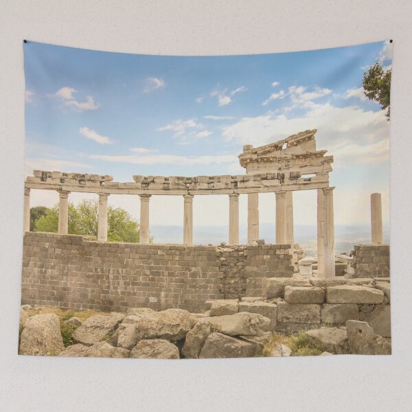 Item preview, Ancient Temple of Pergamon – Archaeological Site Travel Photography designed and sold by MetaModel Editions.