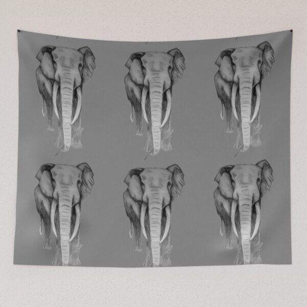 Item preview, Elephant Matriarch  designed and sold by Nightflyer Art.