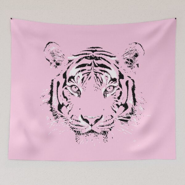 Item preview, Tiger in Pink designed and sold by WalkingFox.