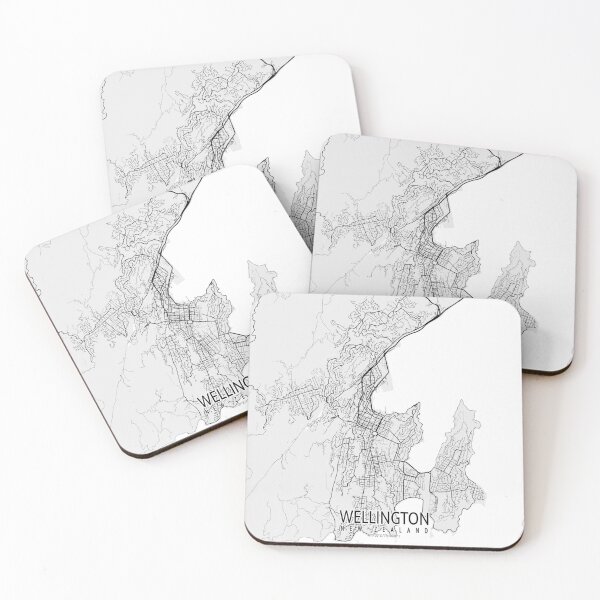 Item preview, Wellington City Map of New Zealand - Light designed and sold by deMAP.