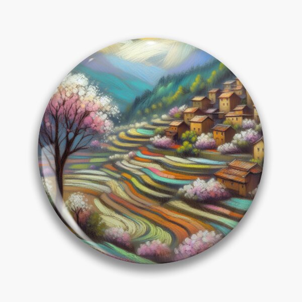 Item preview, Rainbow Terraces designed and sold by Beyondnote-Art.