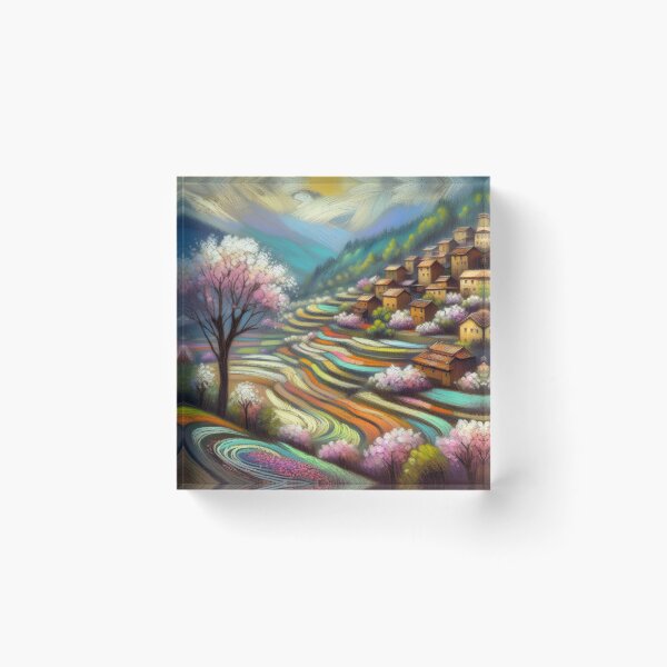 Item preview, Rainbow Terraces designed and sold by Beyondnote-Art.