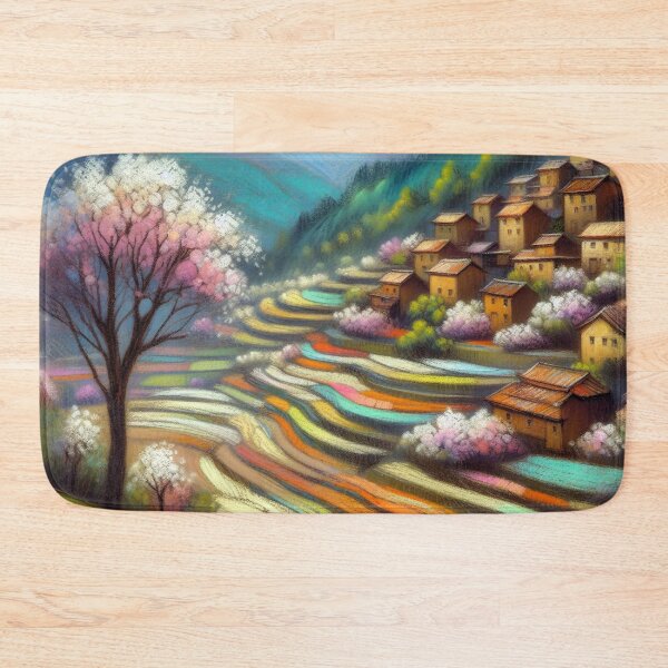 Item preview, Rainbow Terraces designed and sold by Beyondnote-Art.