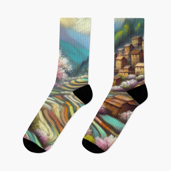 Item preview, Rainbow Terraces designed and sold by Beyondnote-Art.