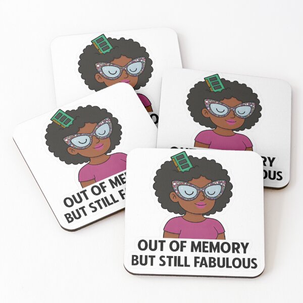 Item preview, Out of Memory But Still Fabulous – Glitter RAM Diva Sticker designed and sold by Lurixo.