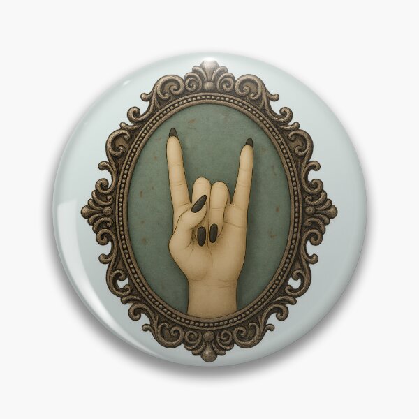 Item preview, Horned Hand Cameo / Maloik designed and sold by Creep-elina.