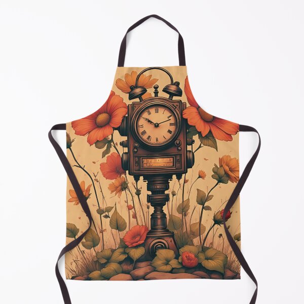 Item preview, “Timekeeper’s Garden” Steampunk Mechanical Clock Gifts and T-shirts. designed and sold by coolcomonshirts.