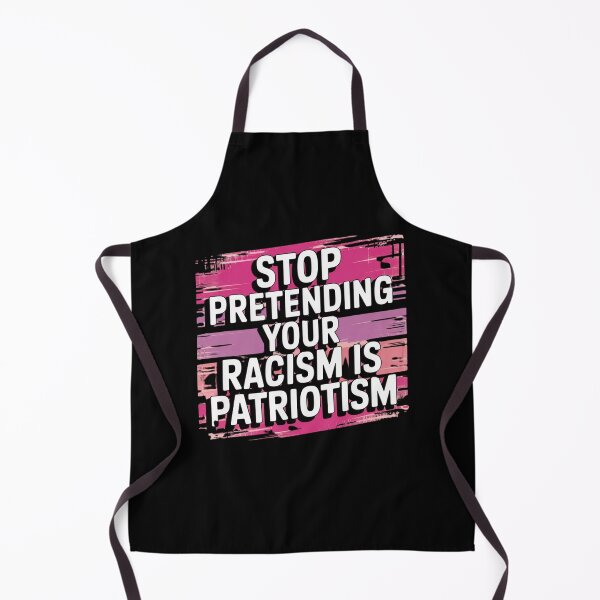 Item preview, STOP PRETENDING YOUR RACISM IS PATRIOTISM PINK designed and sold by Mateusz Majcherek.
