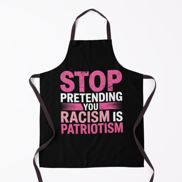 Item preview, STOP PRETENDING YOUR RACISM IS PATRIOTISM PINK designed and sold by Mateusz Majcherek.