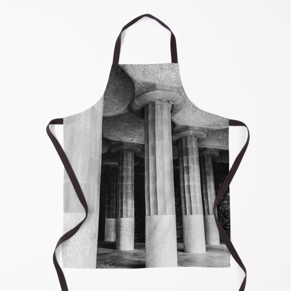 Item preview, Park Güell Colonnade – Black and White Architectural Photography designed and sold by MetaModel Editions.