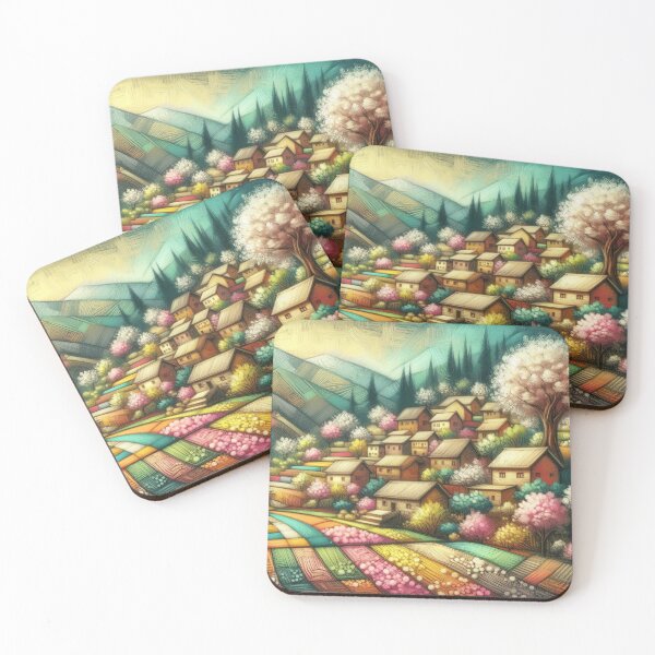 Item preview, Rainbow Terraces designed and sold by Beyondnote-Art.