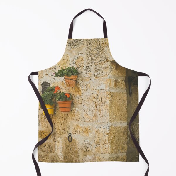 Item preview, Santiago Path – Old House Wall with Vibrant Flowers designed and sold by MetaModel Editions.
