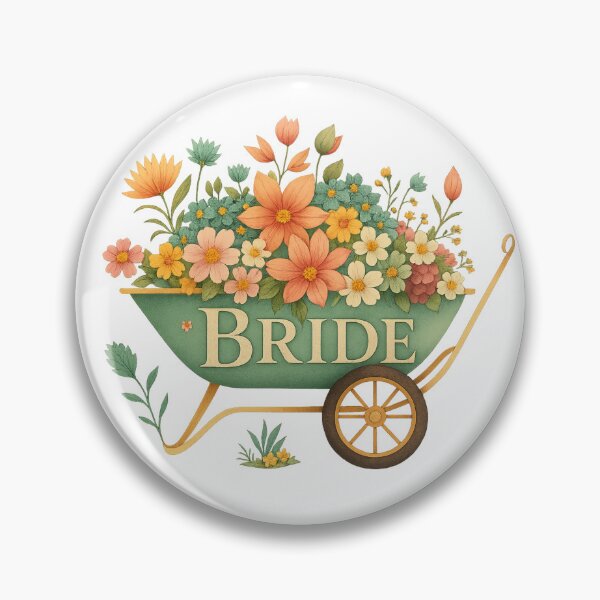 Item preview, Bride Rustic Floral Design Tshirt designed and sold by The Punkin Patch Co.