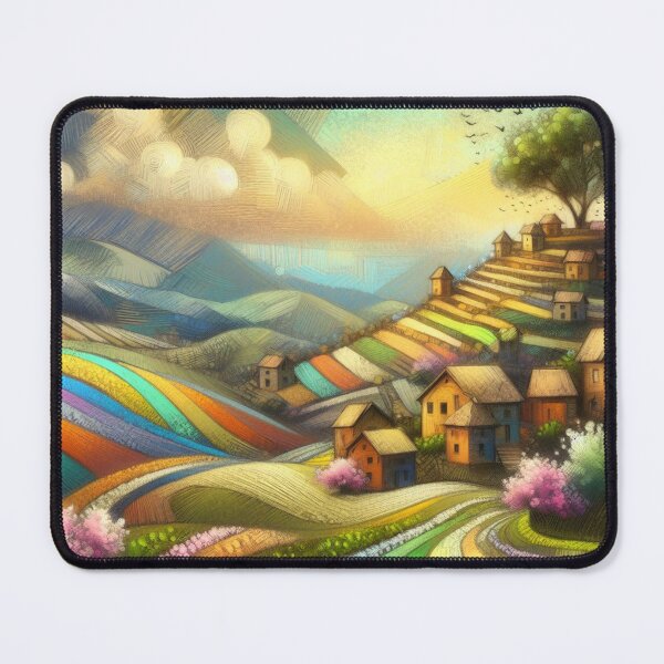 Item preview, Rainbow Terraces designed and sold by Beyondnote-Art.
