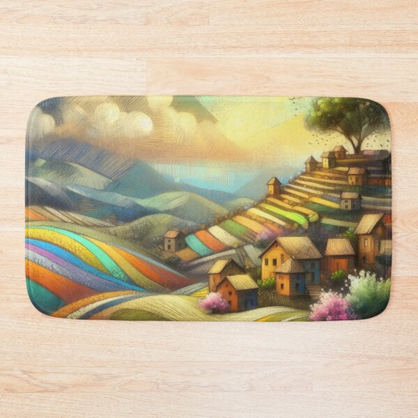 Item preview, Rainbow Terraces designed and sold by Beyondnote-Art.