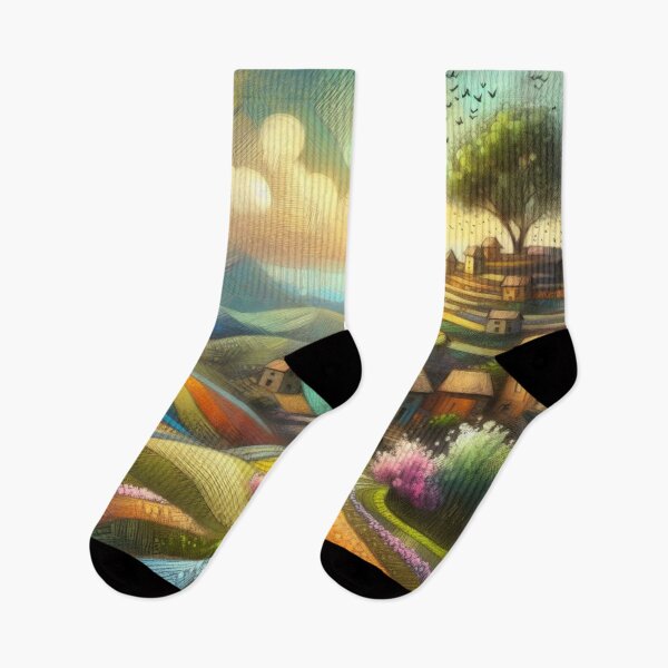 Item preview, Rainbow Terraces designed and sold by Beyondnote-Art.