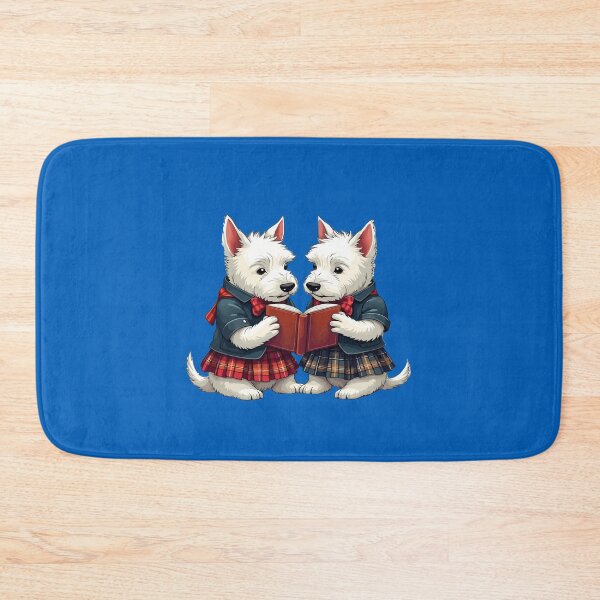 Item preview, West Highland Terriers Burns Night Reading Poetry designed and sold by taiche.