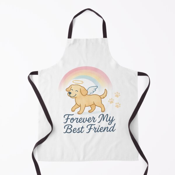 Item preview, Forever My Best Friend – Rainbow Bridge Angel Dog Pet Memorial Design designed and sold by PetSoulPrints.
