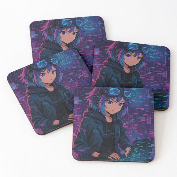 Item preview, System Override – Glitched Hacker Girl designed and sold by PixelRep.