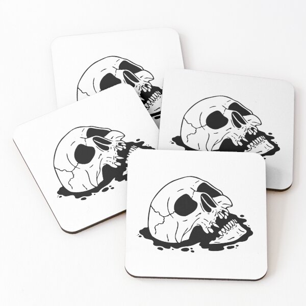 Item preview, Timeless Skull | Bold & Edgy T-Shirt Design for Dark Aesthetic Lovers designed and sold by Zezeshop1.