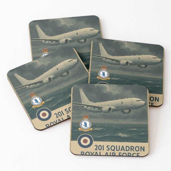 Item preview, 201 Squadron RAF Vintage Poster designed and sold by Airpower Art.