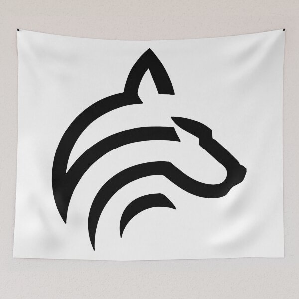 Item preview, black fox designed and sold by QuanntixArt.