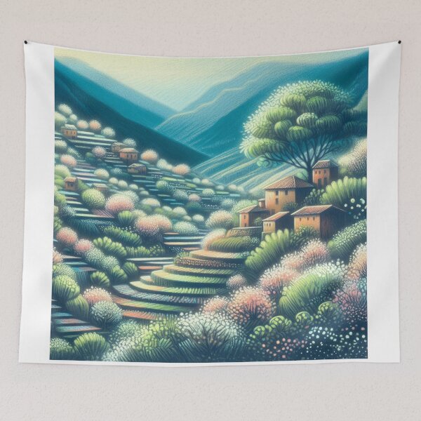 Item preview, Rainbow Terraces designed and sold by Beyondnote-Art.