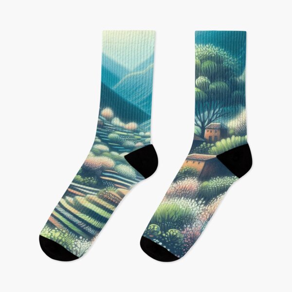 Item preview, Rainbow Terraces designed and sold by Beyondnote-Art.