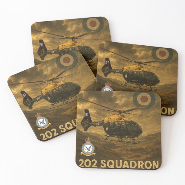 Item preview, 202 Squadron RAF Vintage Poster designed and sold by Airpower Art.