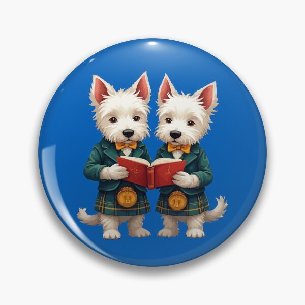Item preview, West Highland Terriers Burns Supper Reading Poetry designed and sold by taiche.