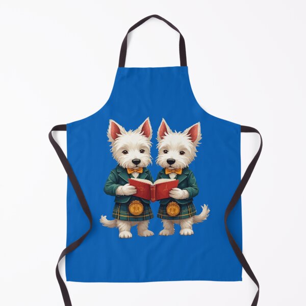 Item preview, West Highland Terriers Burns Supper Reading Poetry designed and sold by taiche.