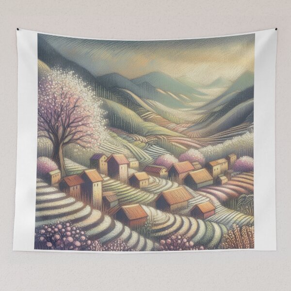 Item preview, Rainbow Terraces designed and sold by Beyondnote-Art.