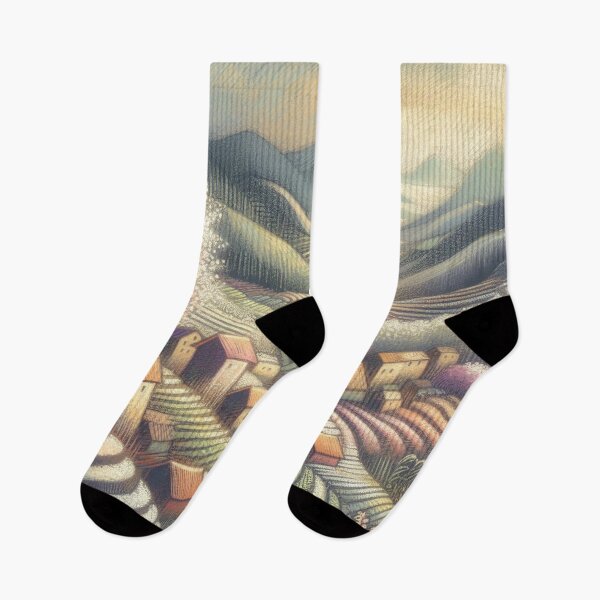 Item preview, Rainbow Terraces designed and sold by Beyondnote-Art.