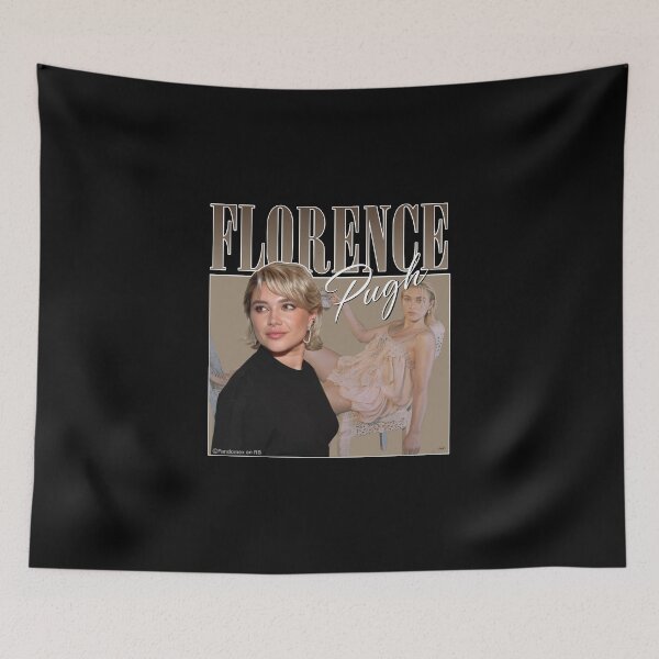 Item preview, FLORENCE PUGH RETRO DESIGN | Florence Pugh design designed and sold by Fandomex.
