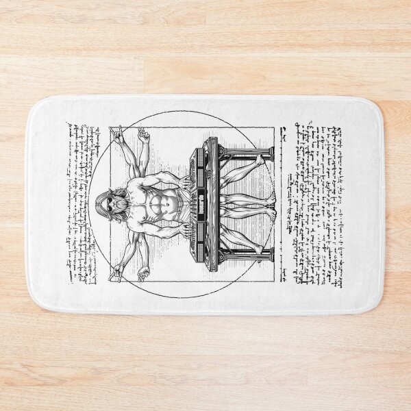 Item preview, DJ Turntable Vitruvian Man Leonardo Da Vinci Club Music designed and sold by GrandeDuc.