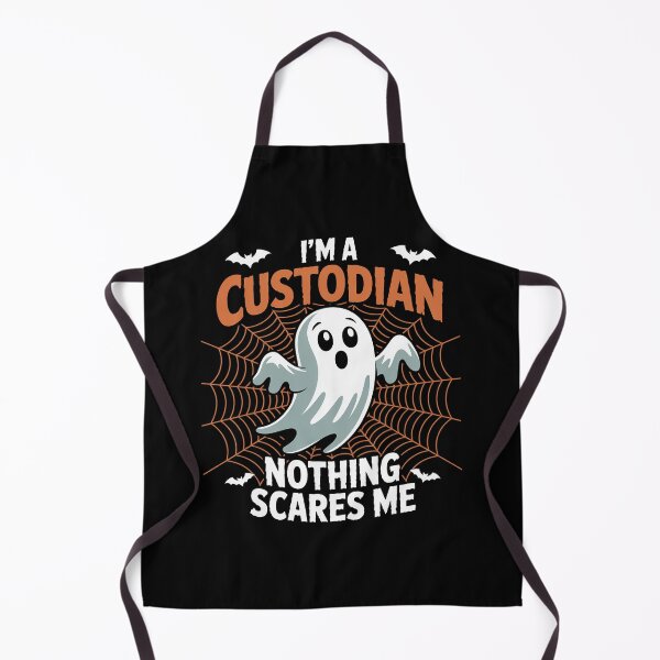 Item preview, Custodian Halloween School or Workplace designed and sold by LAZAR-EG.