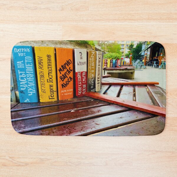 Item preview, Sofia Cityscape – Bench Made of Books in the Heart of Bulgaria designed and sold by MetaModel Editions.