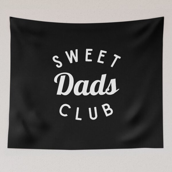 Item preview, Sweet Dads Club Shirt, Funny Father Shirt designed and sold by Sleepy Cat Design.