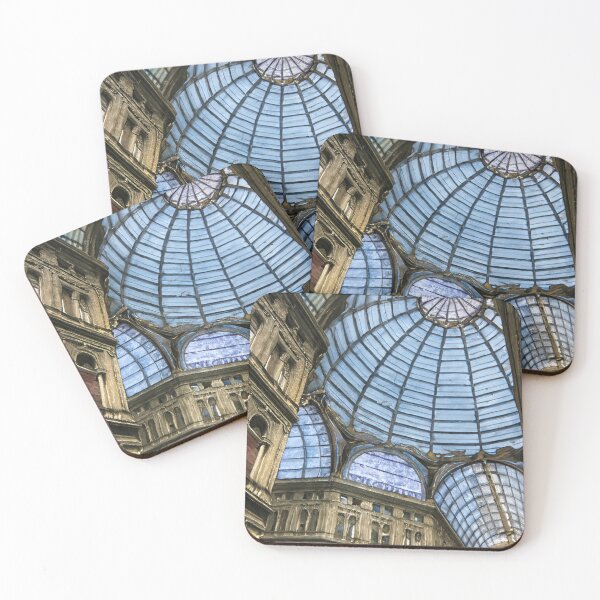 Item preview, Galleria Umberto I in Naples, Italy in water color designed and sold by Photopat.