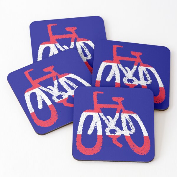 Item preview, Cycling with Austrian flag designed and sold by bravoalpha.