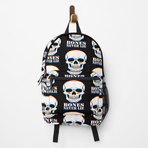 Item preview, Bones Never Lie – Bold Skull Design with Retro Glitch Effect designed and sold by Taans-Creation.