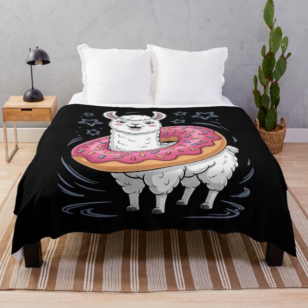 Item preview, Cute And Llama In A Donut Hole designed and sold by LAZAR-EG.