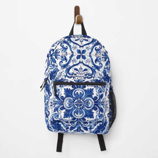 Item preview, Royal Blue Azulejos Portugal Gorgeous Pattern designed and sold by GrinGalore.