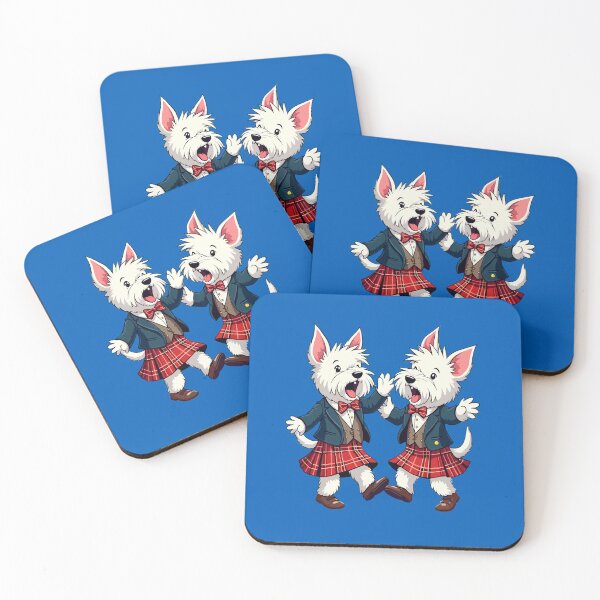 Item preview, West Highland Terrier Dancing Scottish Ceilidh Celebration designed and sold by taiche.