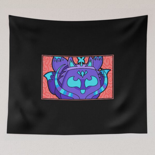 Item preview, Blox Fruits Kitsune Fruit Roblox Fanart designed and sold by Kubala Designs.