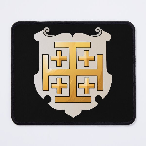 Item preview, The Coat of Arms of the Kingdom of Jerusalem – Symbol of the Holy Land designed and sold by Beltschazar.