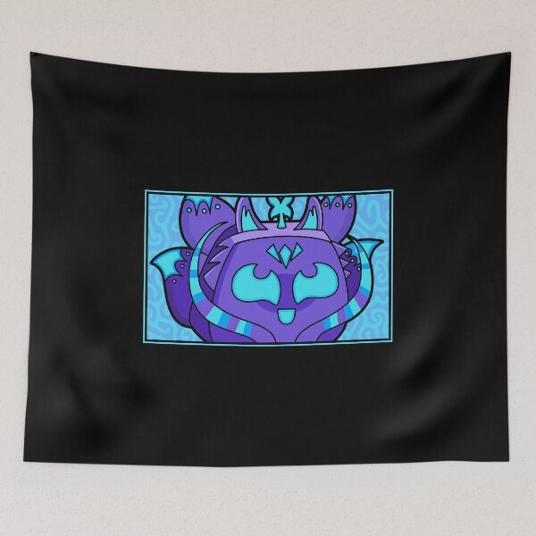 Item preview, Blox Fruits Kitsune Fruit Roblox Fanart designed and sold by Kubala Designs.