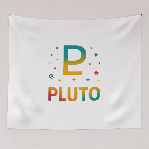 Item preview, Pluto Psychedelic Planet Symbol – Outer Space Mysticism Art 1 designed and sold by sifo2024.
