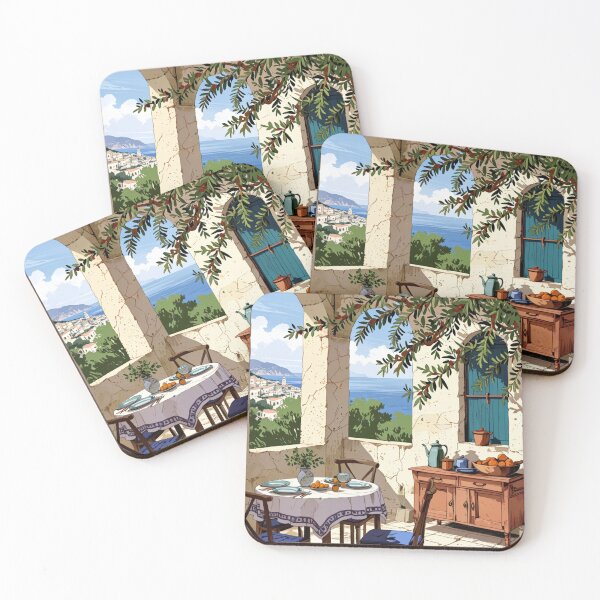 Item preview, Mediterranean Breeze- Seaside Brunch designed and sold by FilMate.